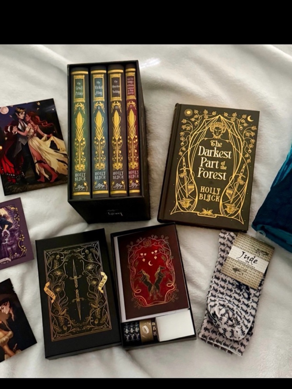 Holly Black The Darkest Part of the Forest Hardcover - Gold & Black
